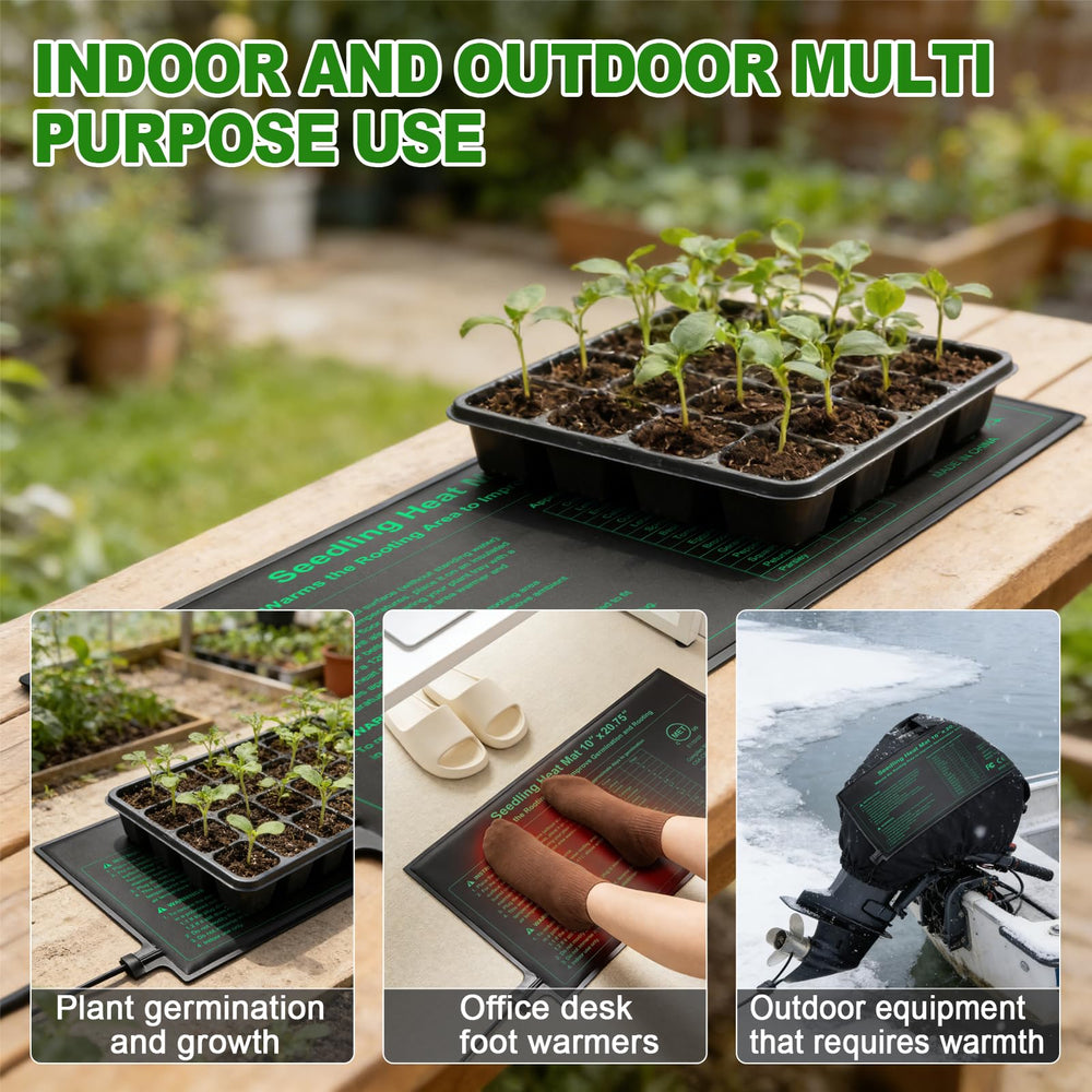 GOLOPET on greenhouse bench illustrating efficient propagation in a real setting