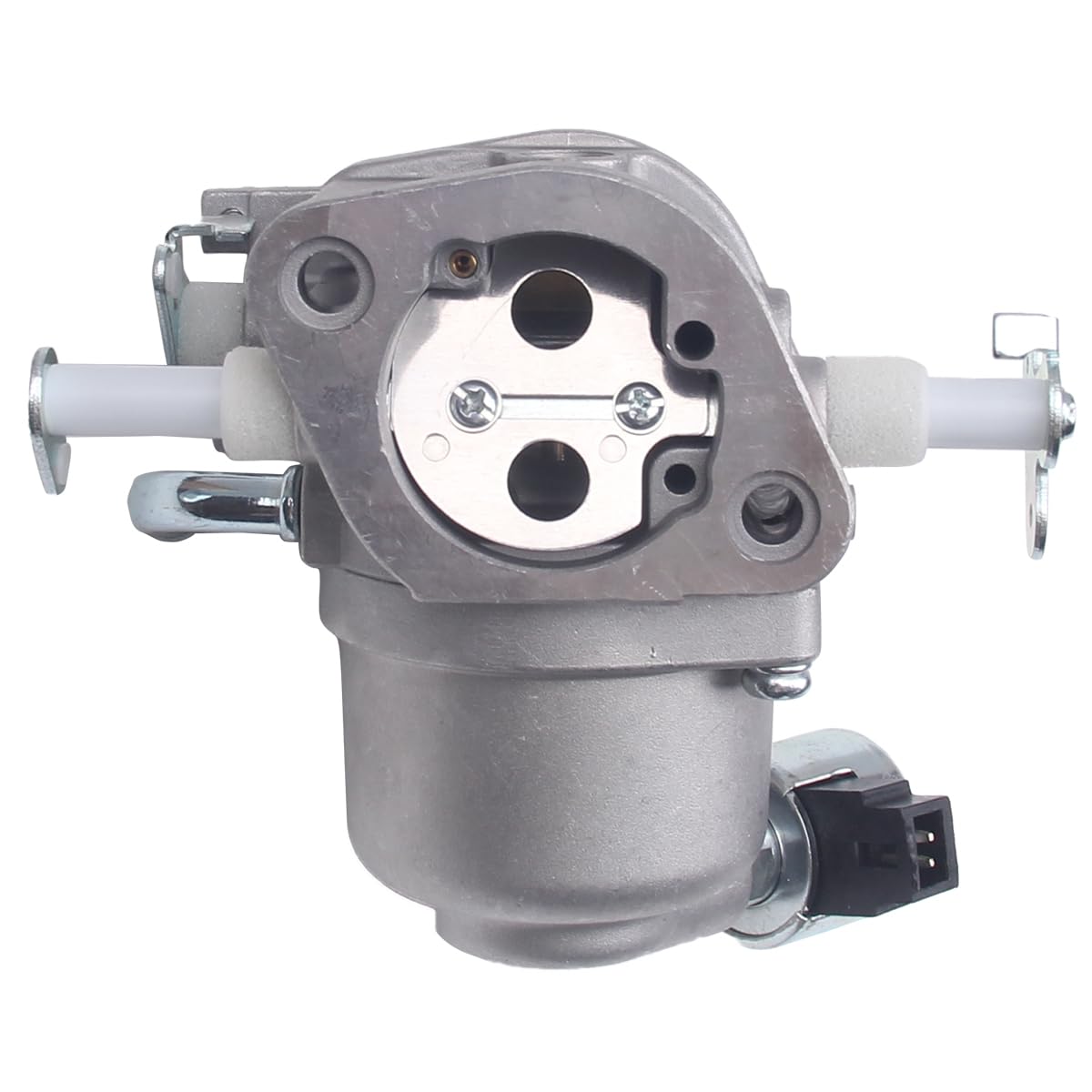 goodbest carburetor installed on John Deere mower illustrating easier startup benefit