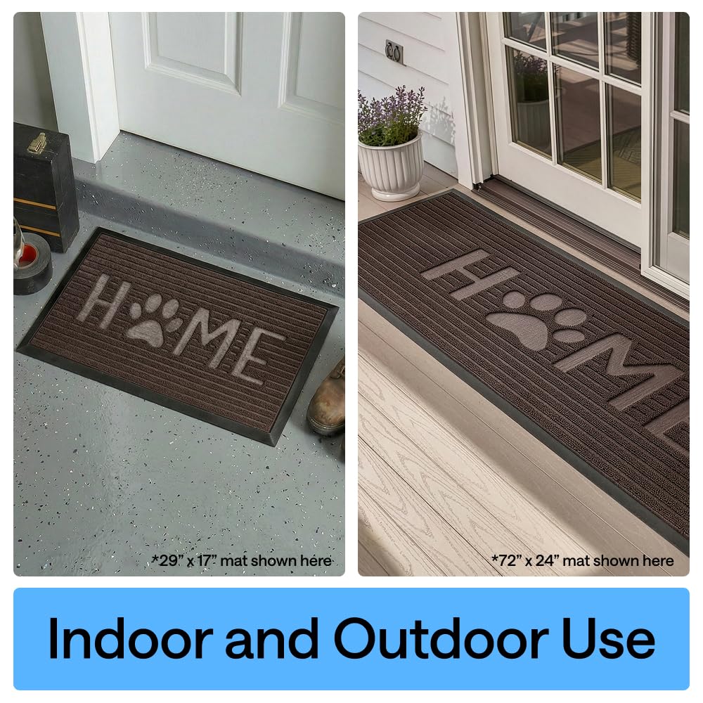 GORILLA GRIP in a home entryway presenting neat, protected floors