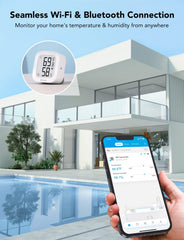 Govee Swiss sensor close-up illustrating precise sensing for reliable environmental data