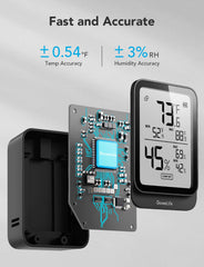 GoveeLife side profile highlighting thin form factor and mounting hole for flexible placement