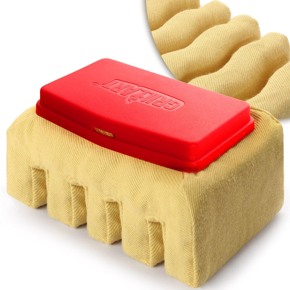GRILLART front view of replacement pad showing shape and fit benefit