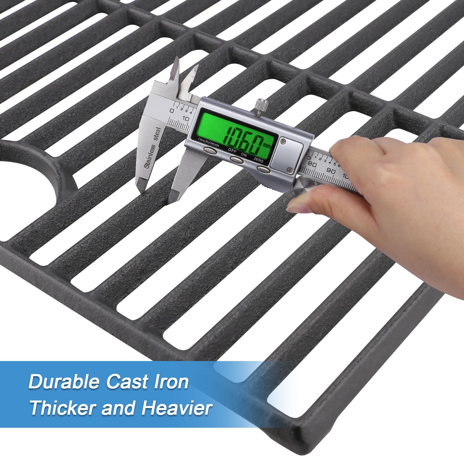 Grimate replacement parts installed in Nexgrill demonstrating accurate fit