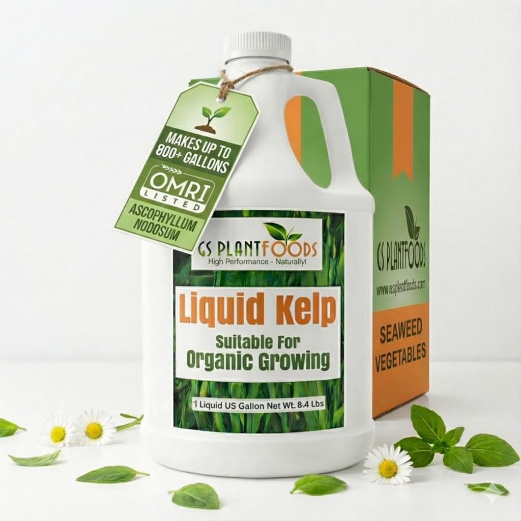 GS Plant Foods front label showing product benefits and OMRI listing