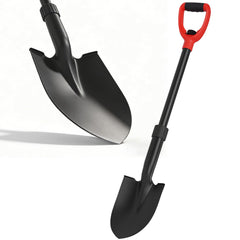 GSBLUNIE front view of 33-inch shovel showing full tool and balance benefit
