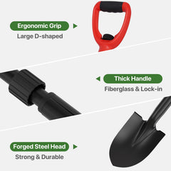 GSBLUNIE ergonomic D-handle grip detail for comfortable non-slip control