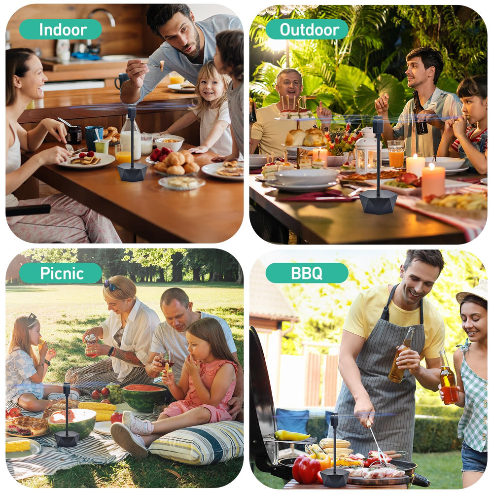 GUIDOT lifestyle family picnic with spinner ensuring comfortable meals