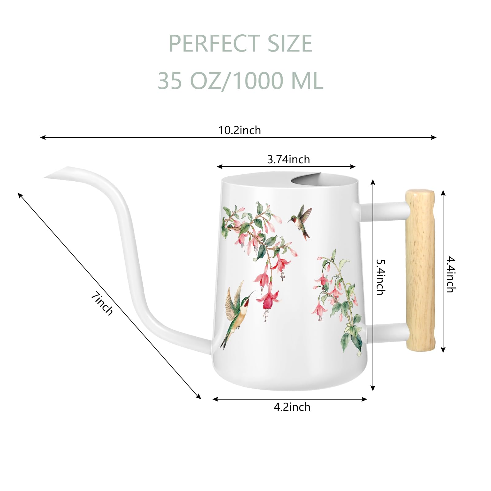 GUKJOB top semi-opening for fast faucet refills and less spilling