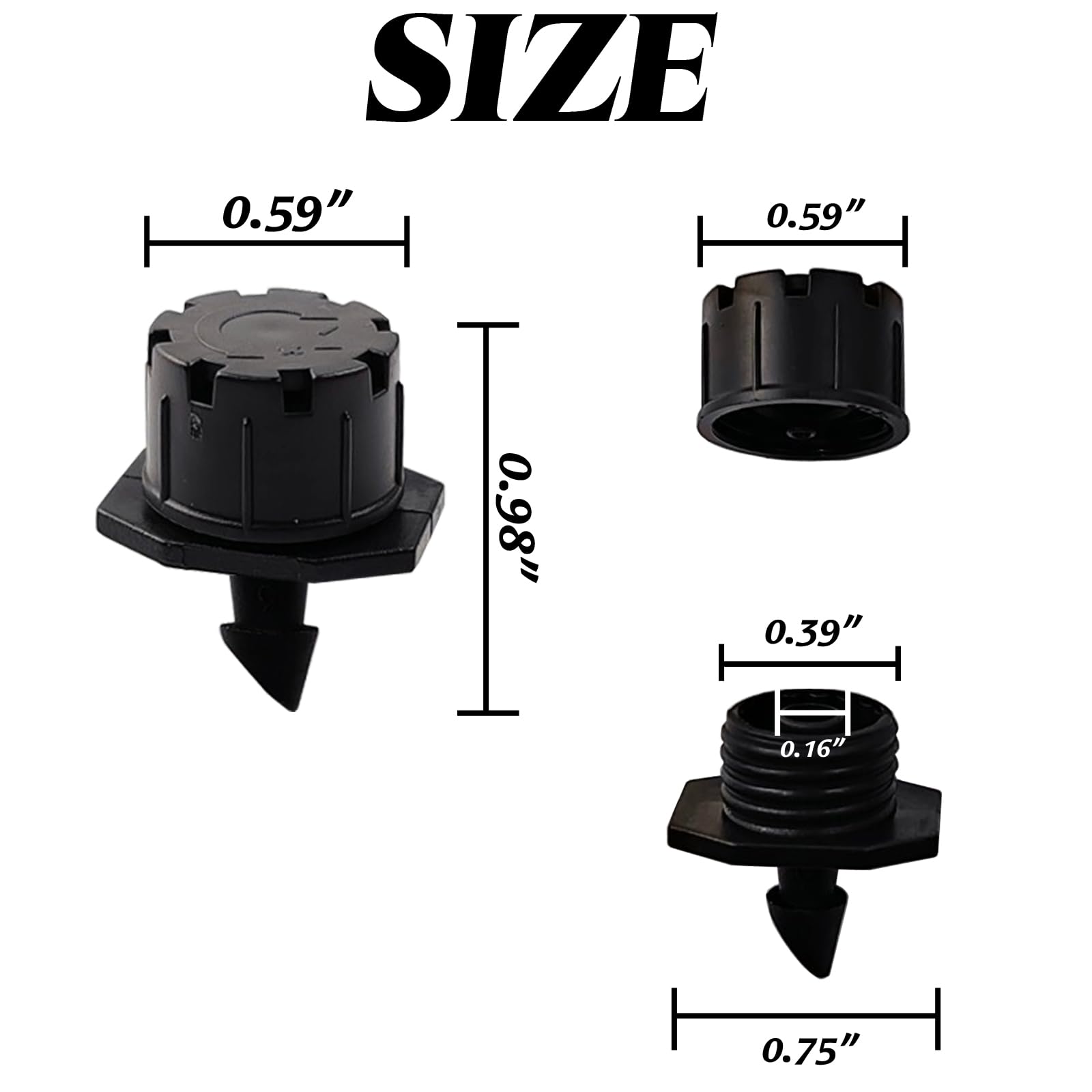 GXXMEI cap close-up highlighting adjustable flow control benefit