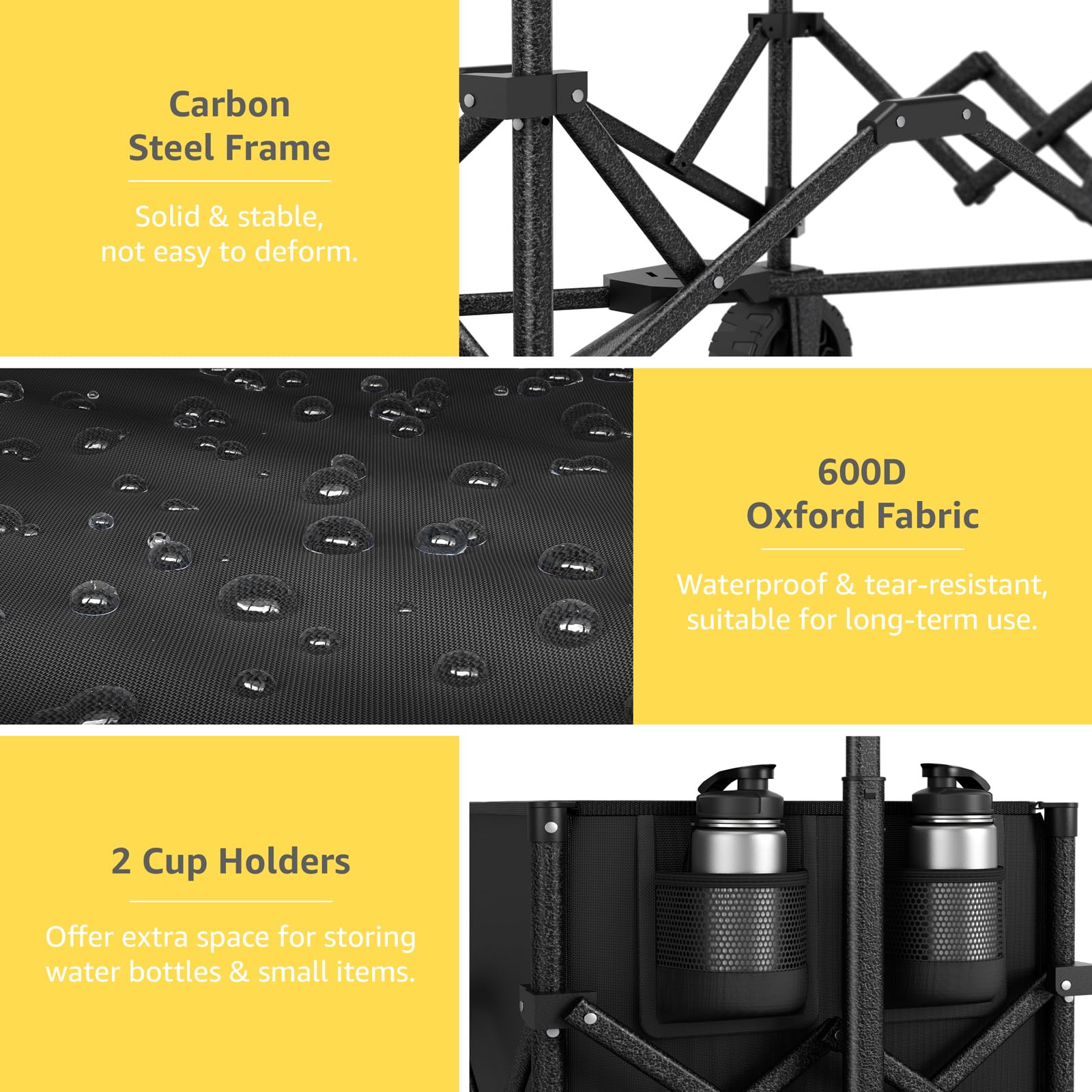 HAAGEEP wheel detail highlighting all-terrain traction and stability