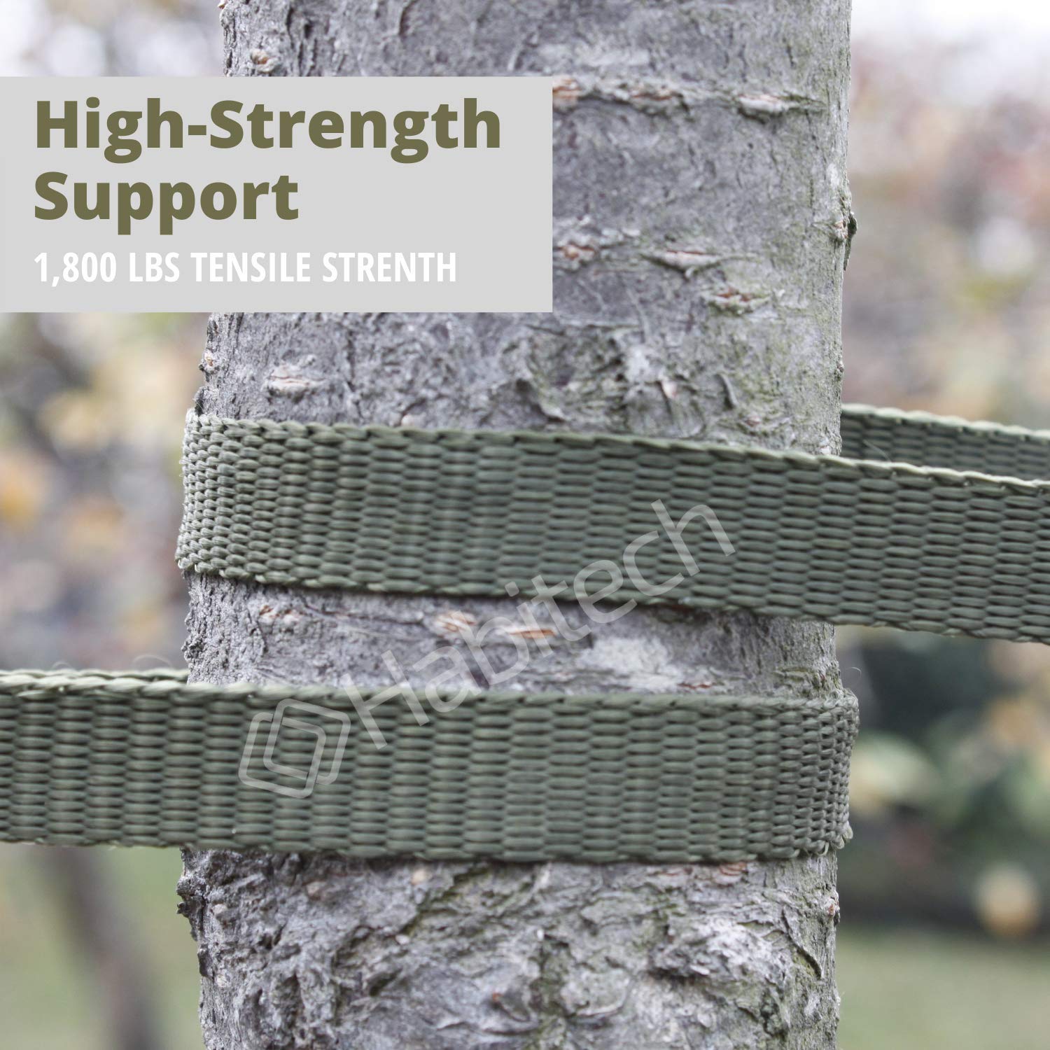 Habitech close-up weave texture highlighting gentle soft edges benefit