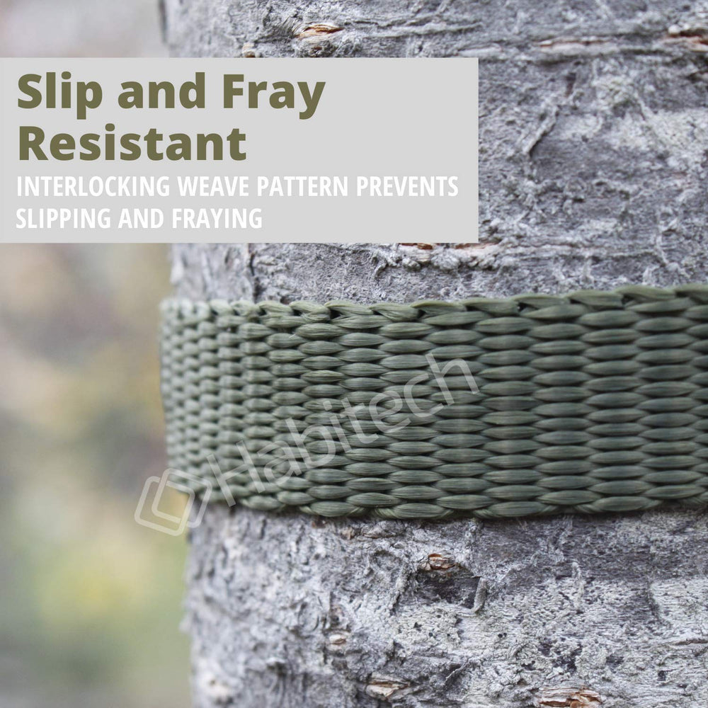 Habitech strap used as surfboard tie showing protective, scratch-free benefit