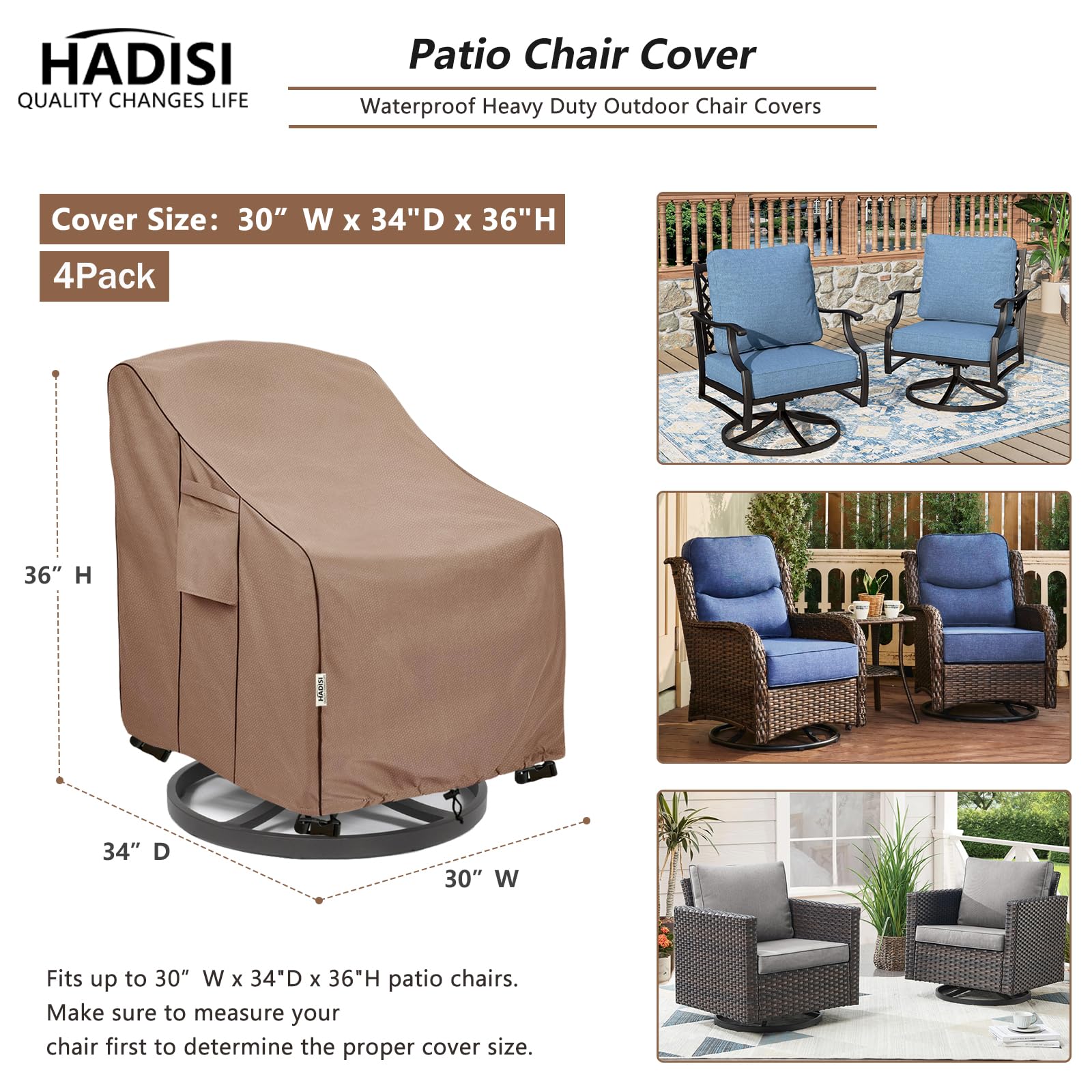 Hadisi side handle detail for easy removal and convenience