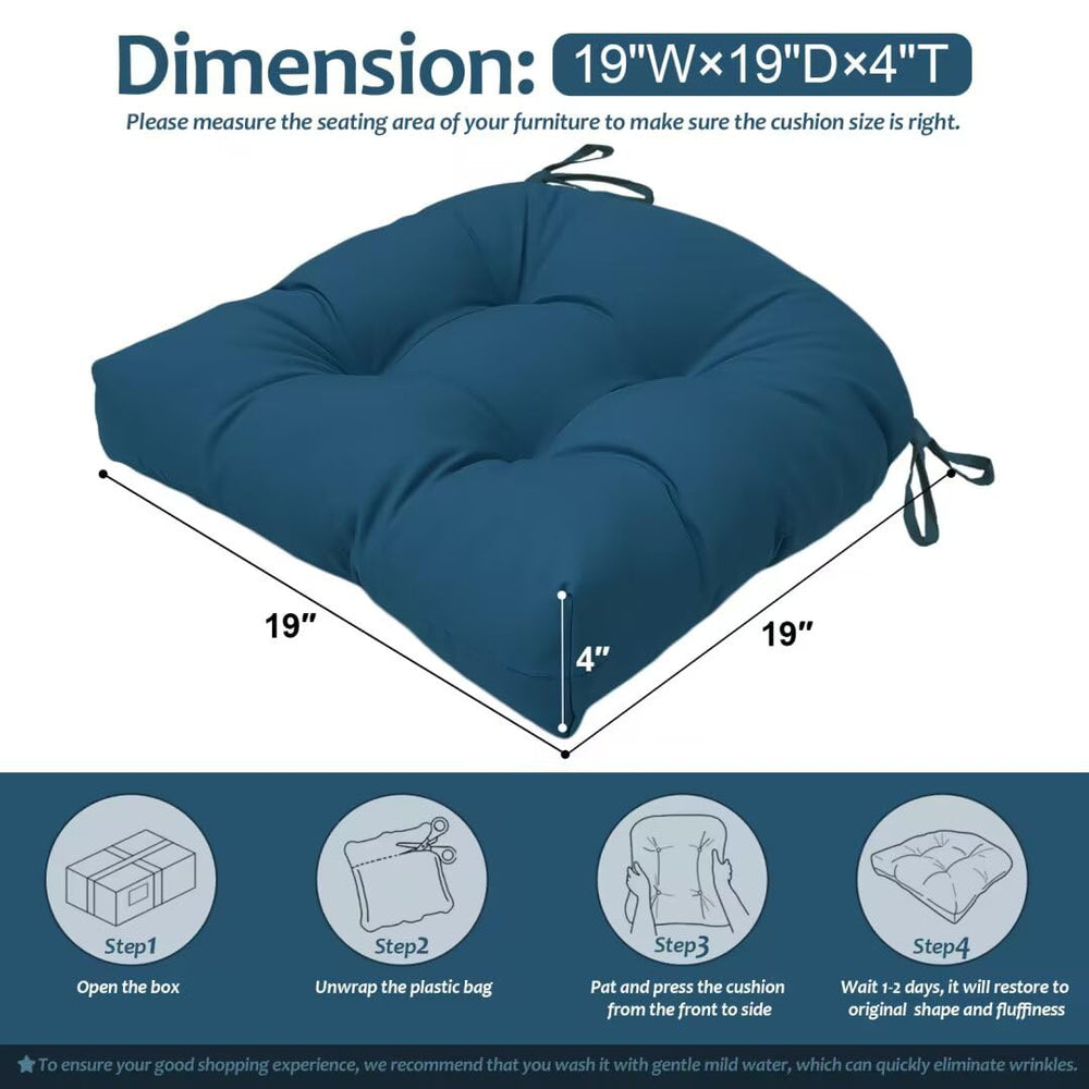 HAPACE strap and anti-slip bottom detail securing cushions to chairs for stability
