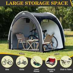 HAPPY TRAVEL double zippered doors open for easy access and ventilation