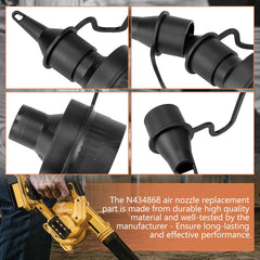 HASME nozzle mounting tabs close-up for easy secure installation