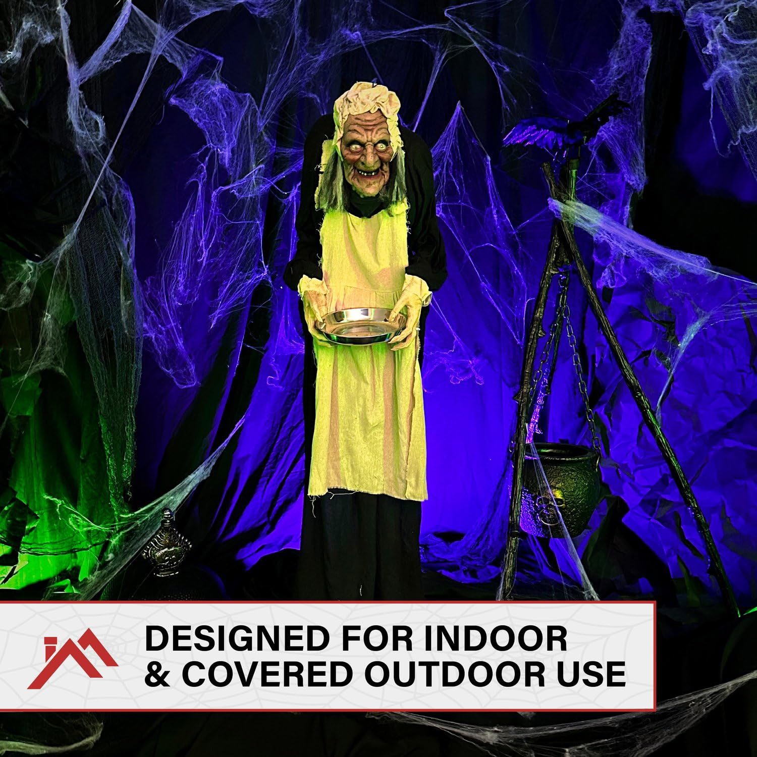 Haunted Hill Farm Ruby leaning forward to simulate lifelike motion