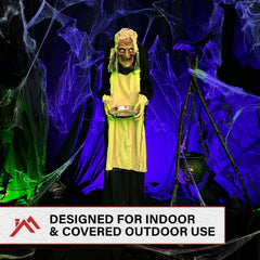 Haunted Hill Farm Ruby leaning forward to simulate lifelike motion