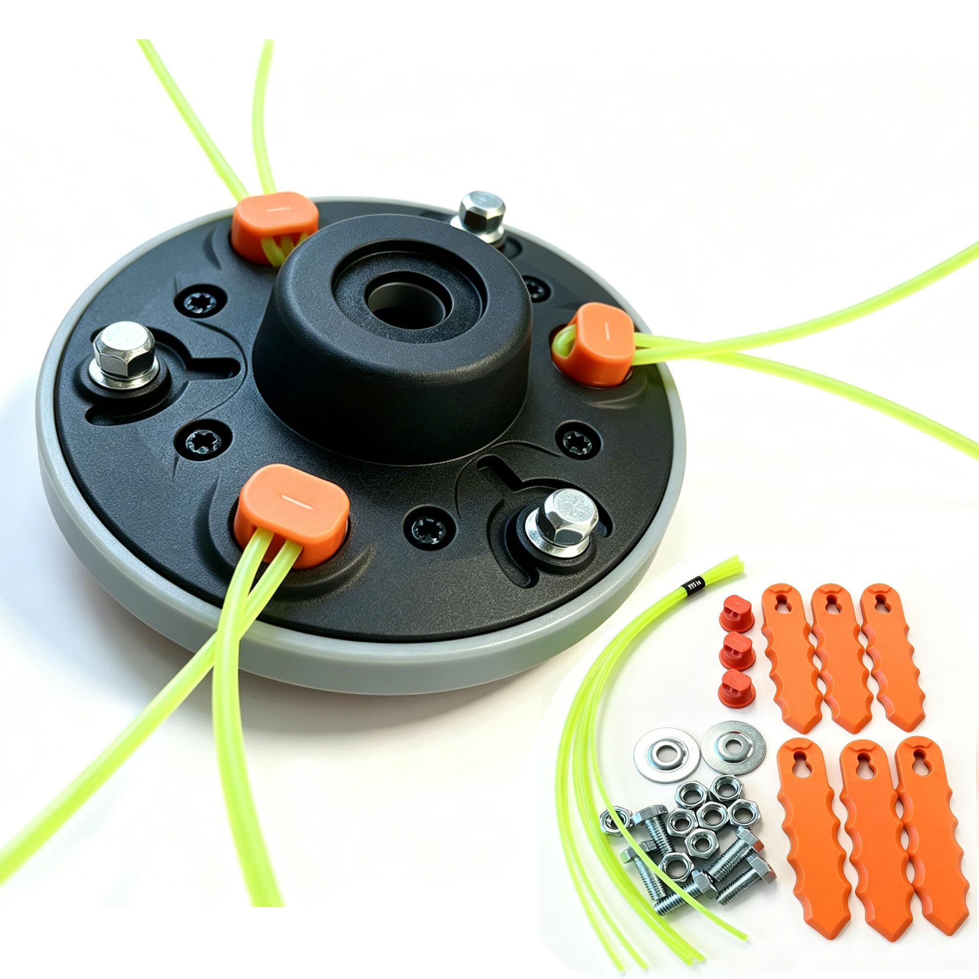 HAUYUTAIS front view head assembly showing universal fit benefit