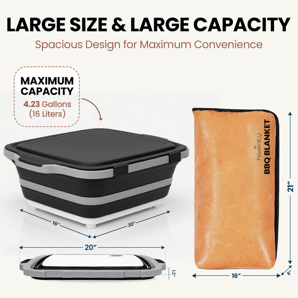 Havenity cutting board close-up highlighting durable surface for chopping