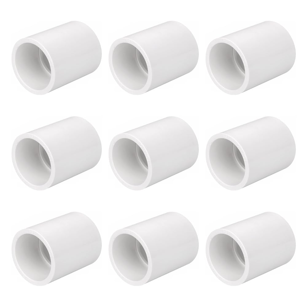 HayEastdor front view of nine 1 inch couplings showing pack benefit easy storage