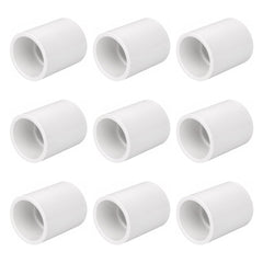 HayEastdor front view of nine 1 inch couplings showing pack benefit easy storage