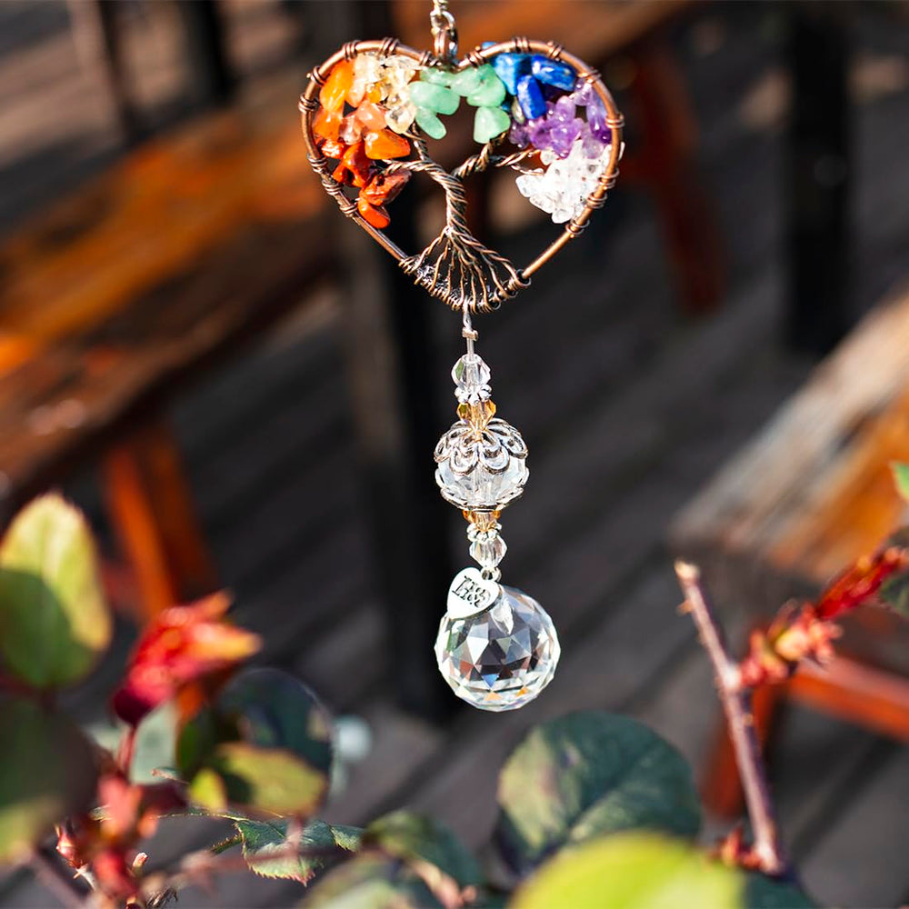 H&D HYALINE & DORA pendant hung on chandelier adding sparkle