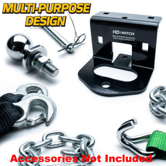 HD Switch close-up of 1/4 inch steel thickness highlighting durability benefits