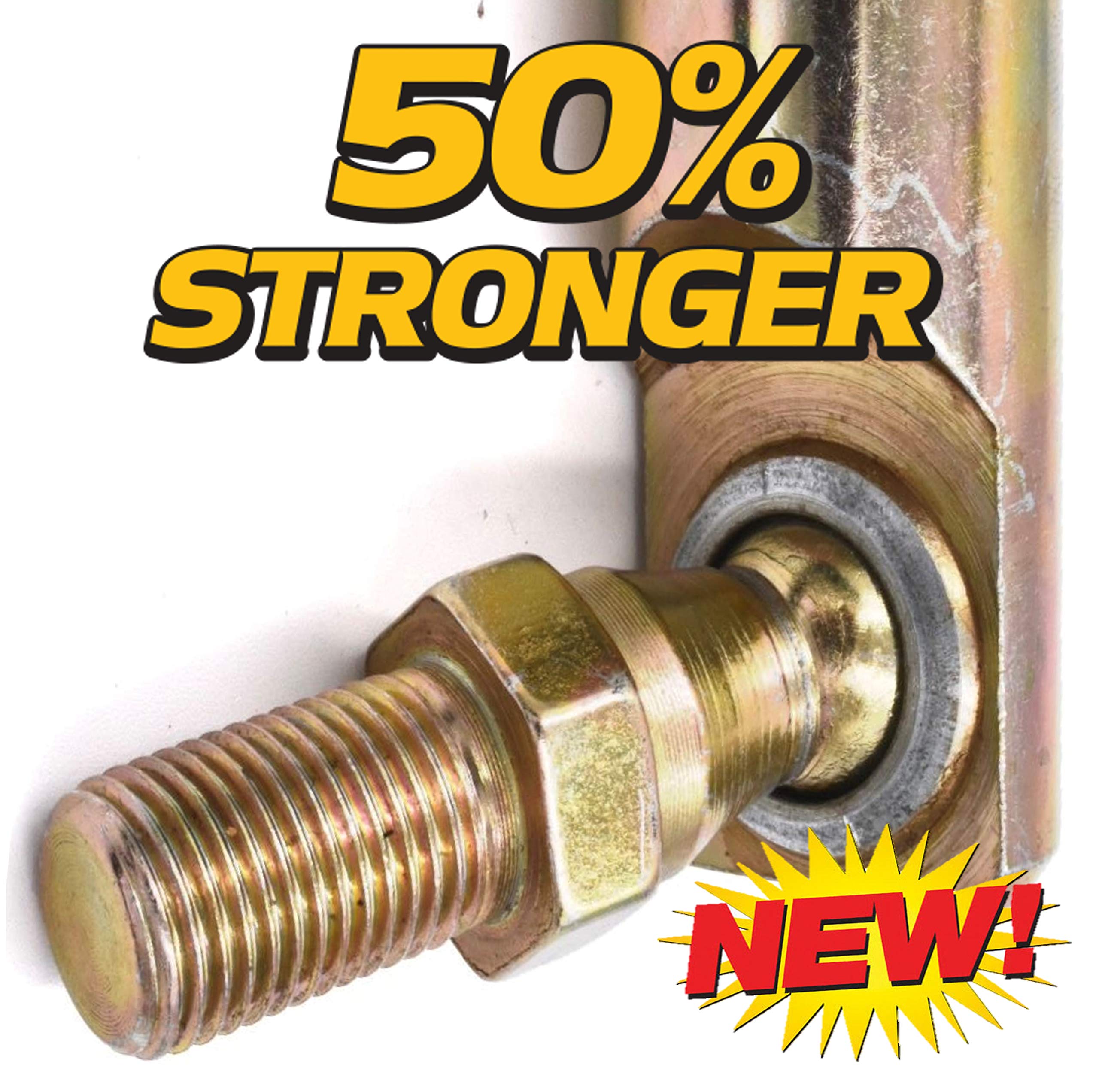 HD Switch close-up of crimped joint highlighting reinforced construction and strength