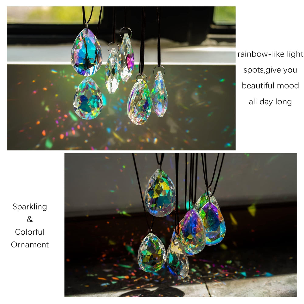 HDCRYSTALGIFTS close-up bauhinia facet detail showing light-reflecting clarity