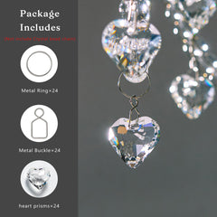 HDCRYSTALGIFTS cluster on window casting colorful light benefits room ambience