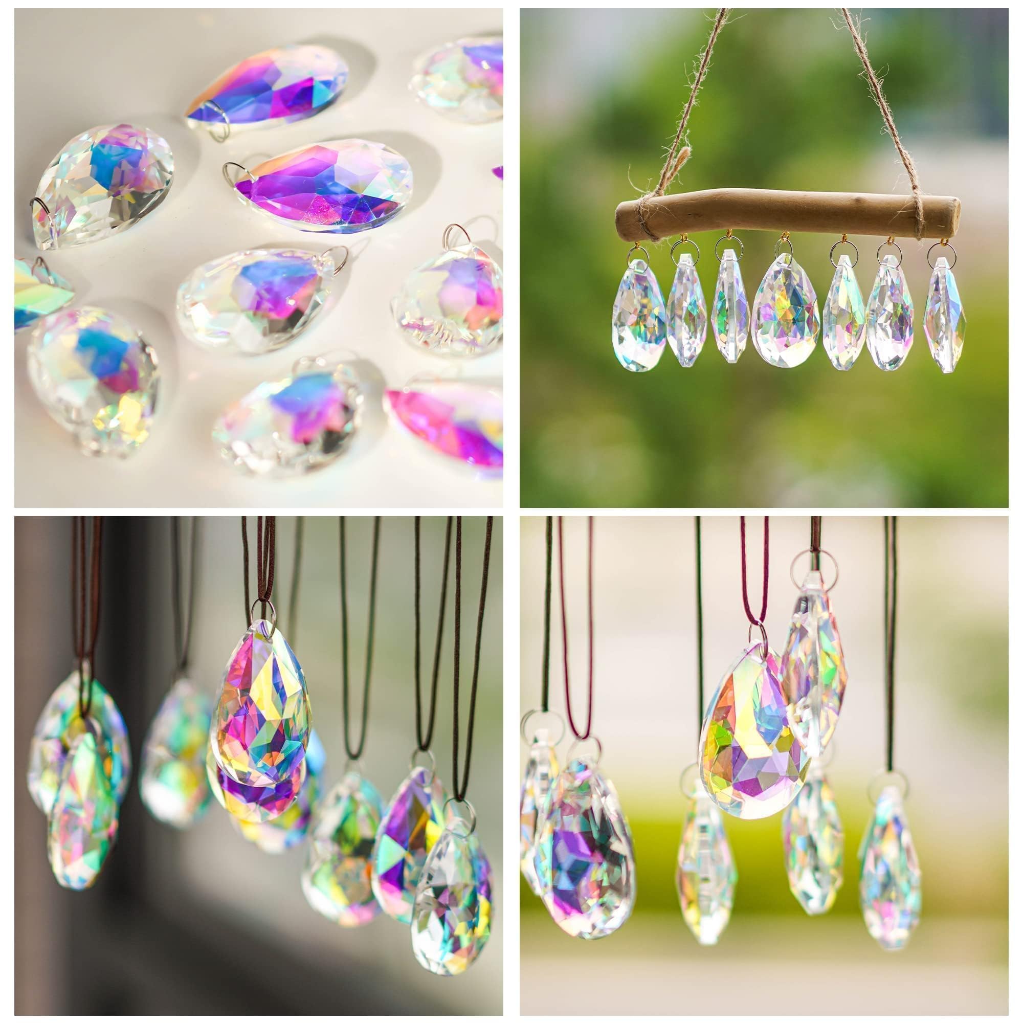 HDCRYSTALGIFTS stainless steel ring attachment ready for simple hanging