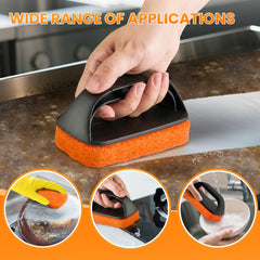 HE-SANQI pad held in hand for size and grip comparison, demonstrating easy handling