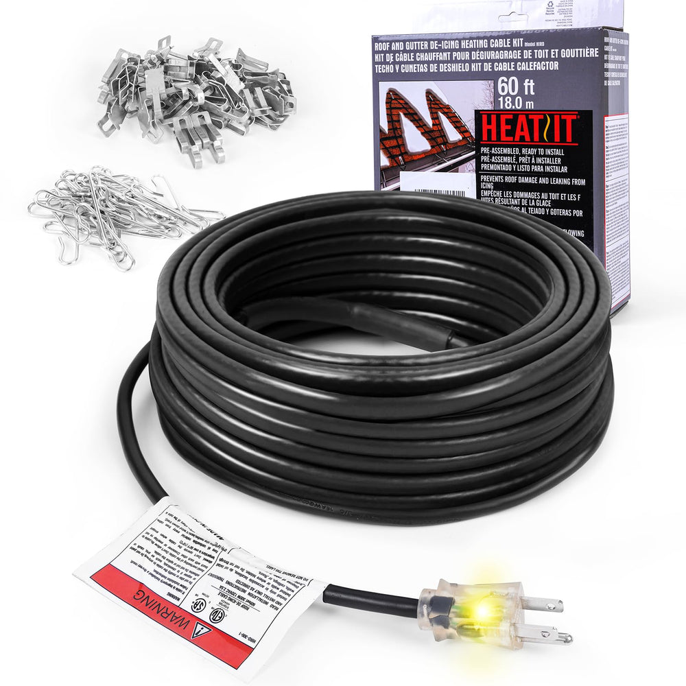 HEATIT front packaging showing model and certifications for safety