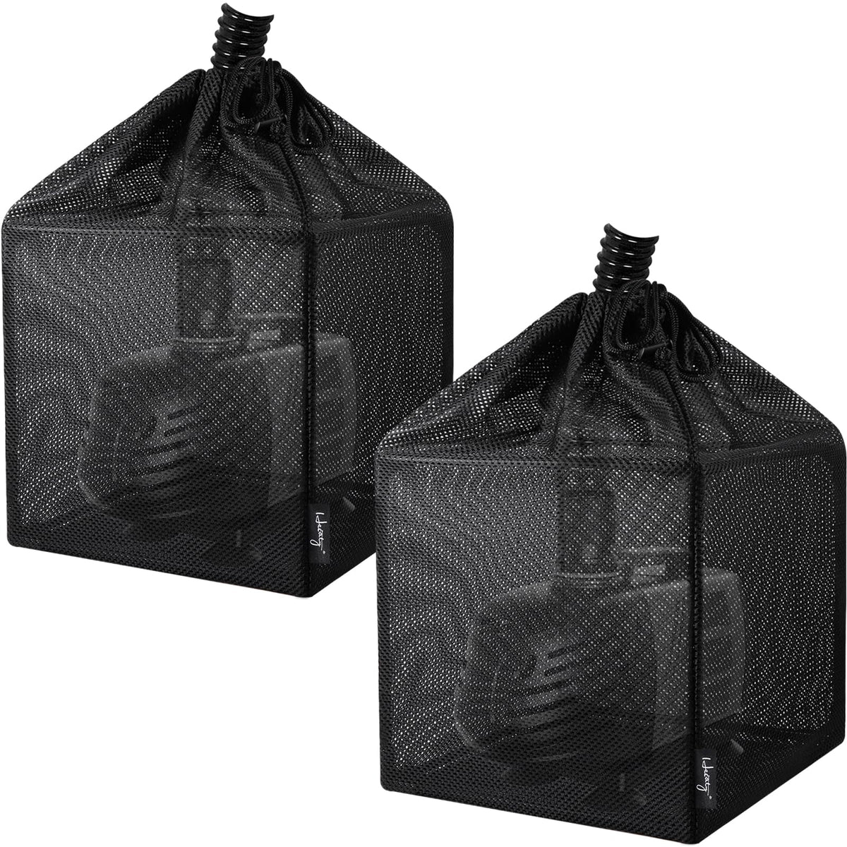 Hecaty front view filter bag showing full coverage and protection