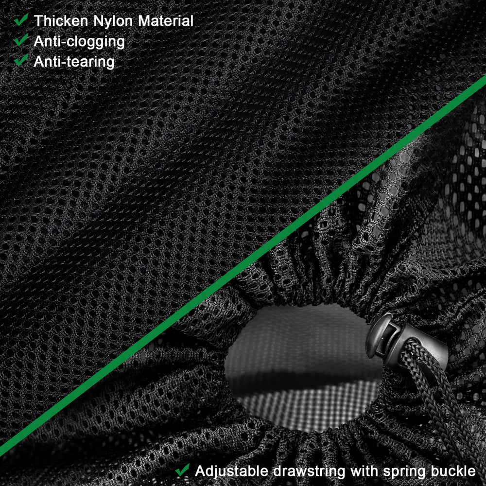 Hecaty tight 1.7mm nylon mesh texture preventing debris damage benefit