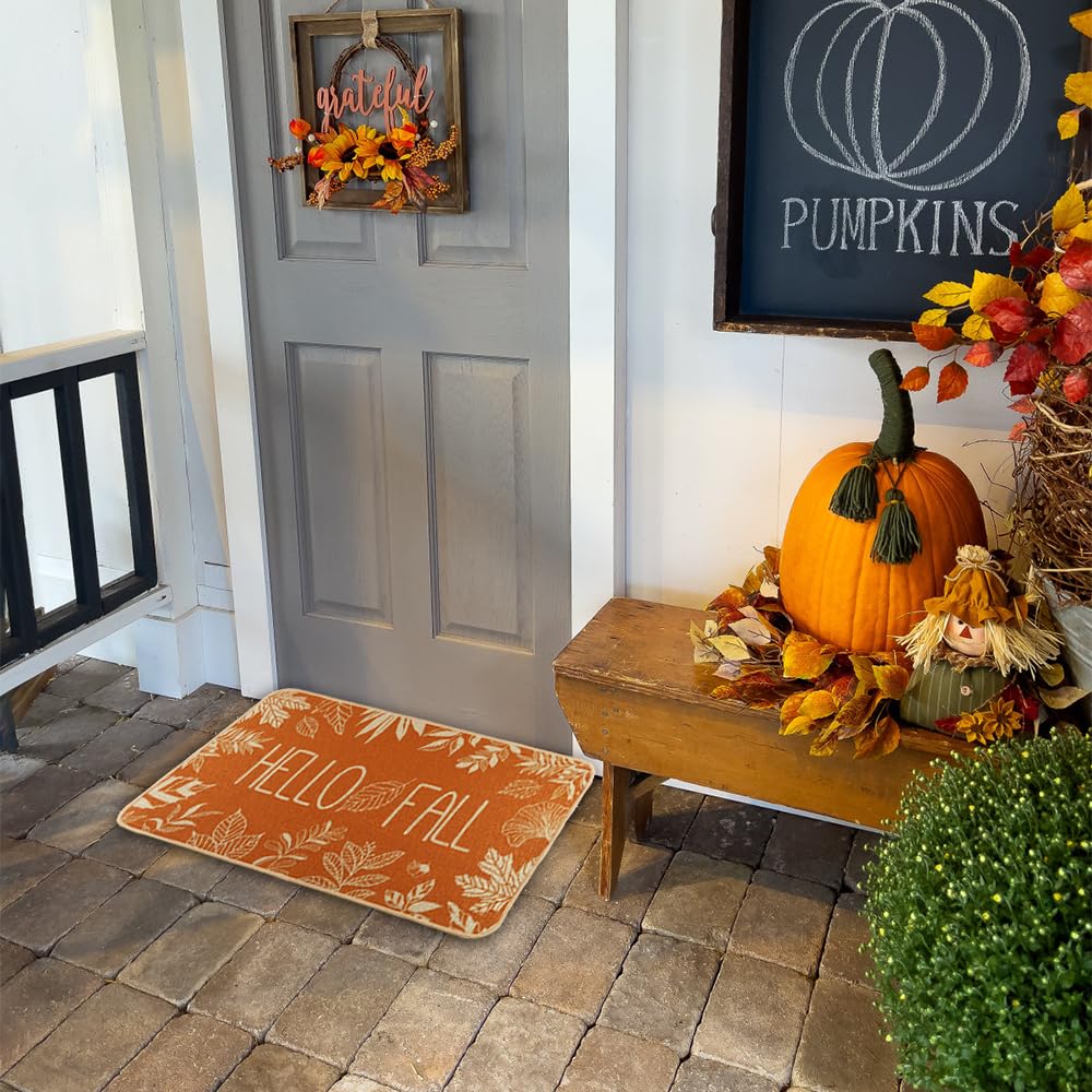 Heirloom Haven styled on porch with pumpkins showing seasonal decor benefit warm welcome