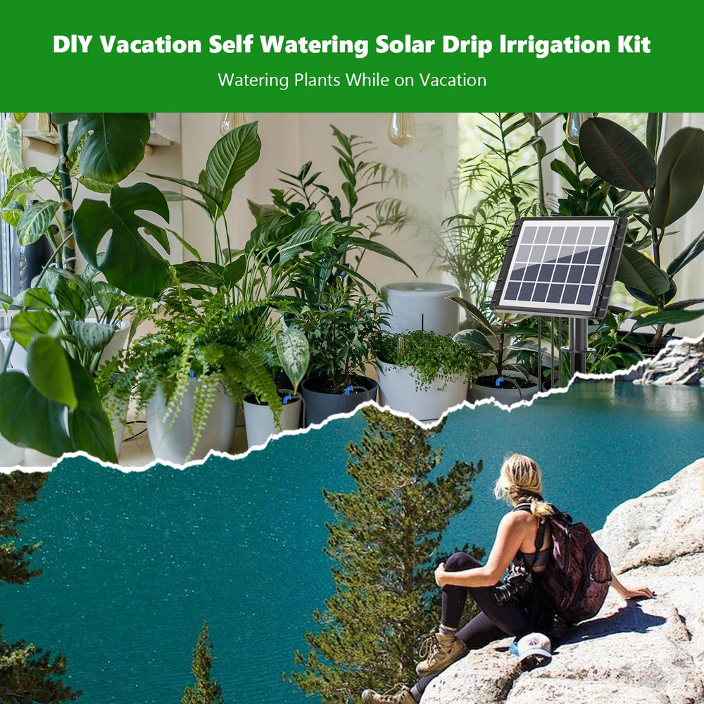 HEKIWAY installed in garden showing extended coverage and hands-free watering benefit