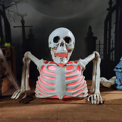 Heukikt close-up skull texture highlighting realistic paint and eerie detail benefit
