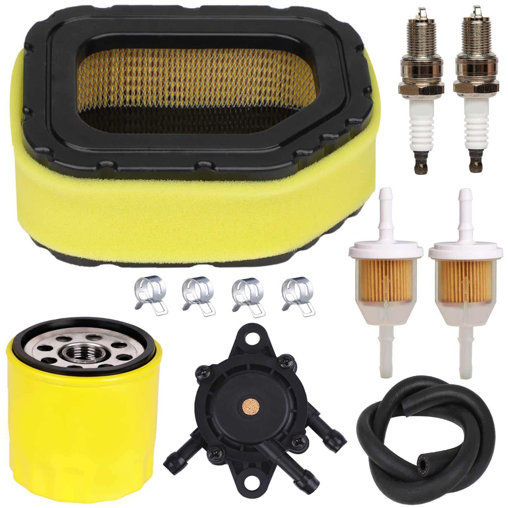 HEYZLASS tune-up kit used during mower maintenance for reliable starts