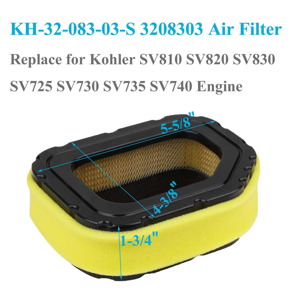 HEYZLASS pre-cleaner and oil filter detail for extended engine protection