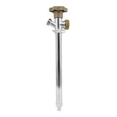 Himaweek front view of sillcock showing full faucet assembly and easy access benefit
