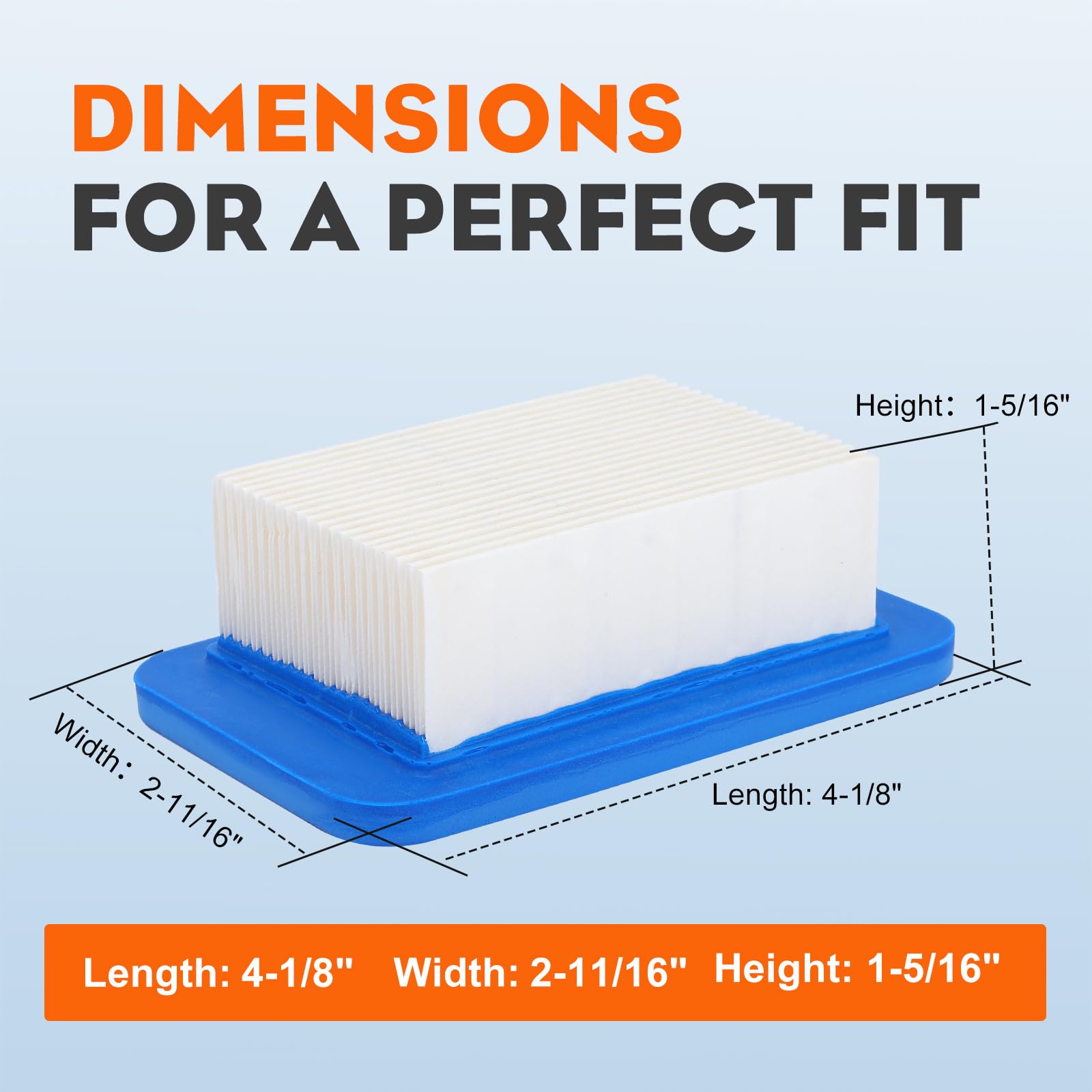 Hipa profile showing dimensions to confirm Echo blower fit