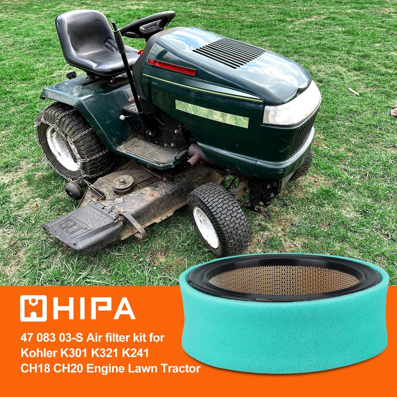 Hipa air filter close-up pleats for better filtration and airflow