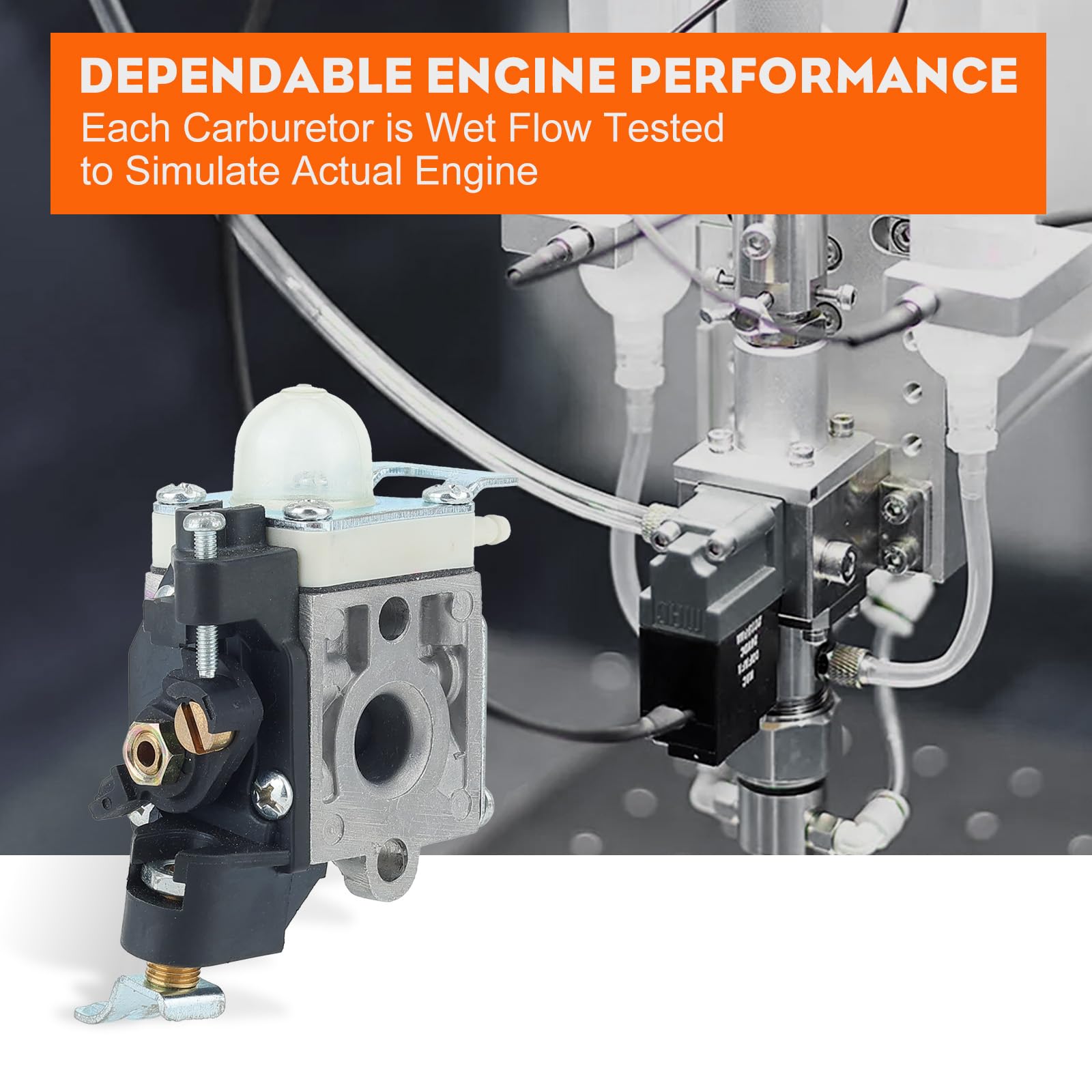 Hipa carburetor installed in Echo PB-250 demonstrating correct fit