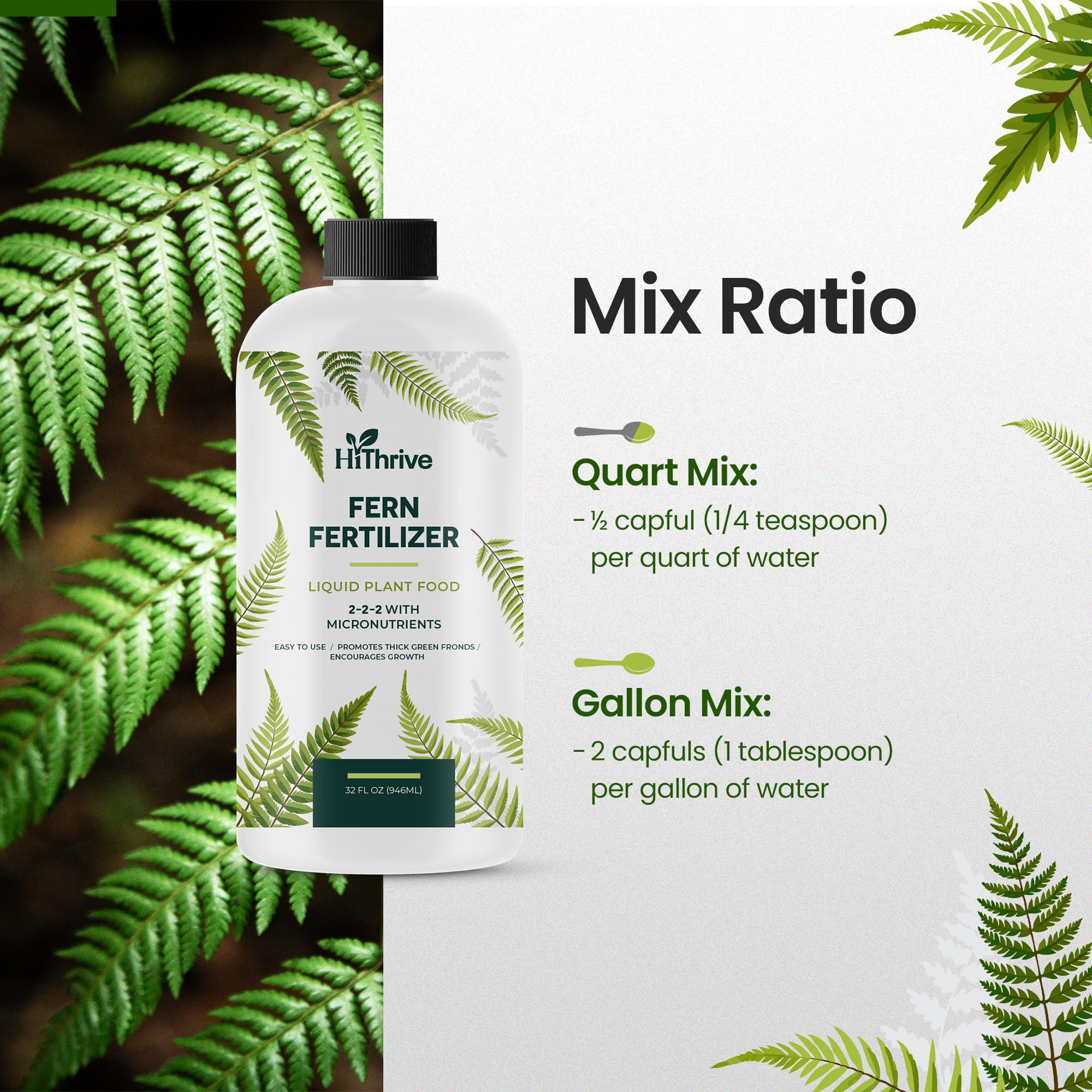 Ingredient callout showing minerals in HiThrive formula enhancing foliage