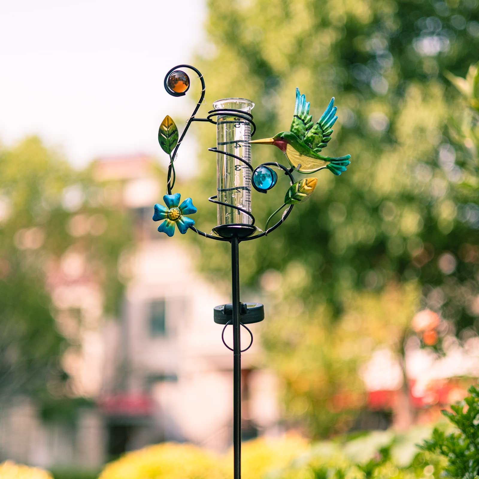 HOBYLUBY hummingbird and leaf detail emphasizing decorative craftsmanship and charm