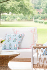 Hofdeco Premium close-up of floral print and texture, highlights durable weave