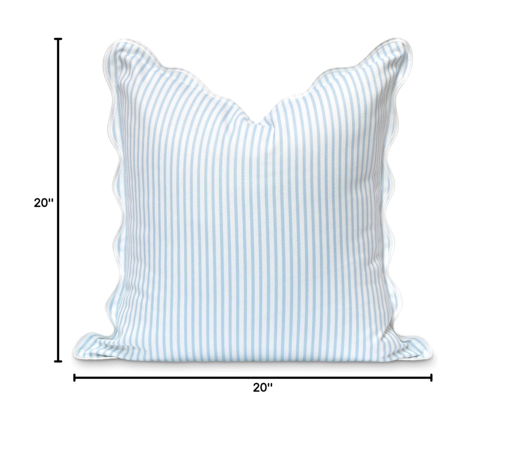 Hofdeco Premium styled on sofa demonstrating coastal accent for living spaces