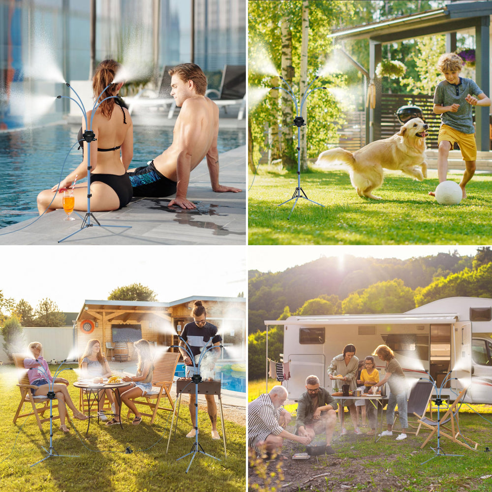 Homasky mister cooling patio area for comfortable outdoor gatherings
